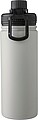 Stainless steel double-walled drinking bottle 500 ml Chad, grey