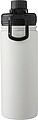 Stainless steel double-walled drinking bottle 500 ml Chad, white