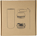 Stainless steel double-walled drinking bottle (500 ml) Omari, black