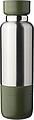 Stainless steel double-walled drinking bottle (500 ml) Zev, green