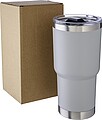 Stainless steel double-walled drinking mug 590 ml Arnold, grey
