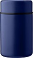 Stainless steel double walled lunch pot Niko, blue
