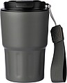 Stainless steel double walled mug Louisa