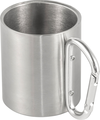 Stainless steel, double walled travel mug (200 ml)