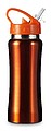 Stainless steel drinking bottleOrange