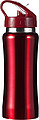 Stainless steel drinking bottleRed