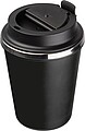 Stainless steel drinking cup 350ml, black