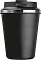 Stainless steel drinking cup 350ml, black