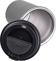Stainless steel drinking cup 350ml, grey