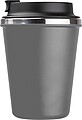 Stainless steel drinking cup 350ml, grey