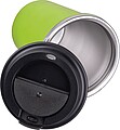 Stainless steel drinking cup 350ml, light green
