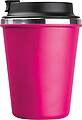 Stainless steel drinking cup 350ml, pink