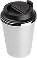 Stainless steel drinking cup 350ml, white