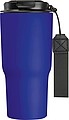 Stainless steel drinking cup, 550ml, blue