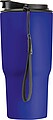 Stainless steel drinking cup, 550ml, blue