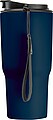 Stainless steel drinking cup, 550ml, dark blue