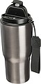 Stainless steel drinking cup, 550ml, grey