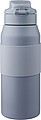 Stainless steel dubble-walled drinking bottle 800 ml Katie, pastel blue