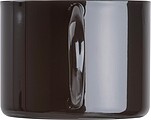 Stainless steel espresso cup 80ml, black