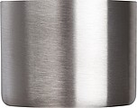Stainless steel espresso cup 80ml, grey