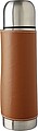 Stainless steel flask 400 ml Bernard, brown
