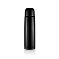 Stainless steel flask, black