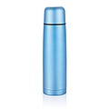 Stainless steel flask, blue
