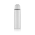 Stainless steel flask, white