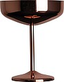 Stainless steel glass with copper, 300ml, pink