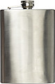 Stainless steel hip flask (240 ml)