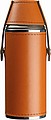 Stainless steel hip flask with 2 pins