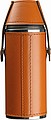 Stainless steel hip flask with 2 pins