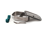 Stainless Steel Lunch Box Large, turquoise
