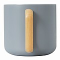 Stainless steel mug, grey