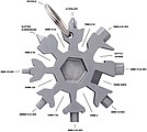Stainless steel multi-tool Abel