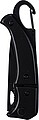 Stainless steel pocket knife Anne, black