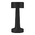 Stainless steel table lamp, black