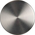 Stainless steel table lamp, grey