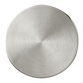 Stainless steel table lamp, silver