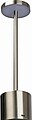 Stainless steel table lamp with rechargeable battery