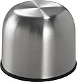 Stainless steel thermal flask, grey