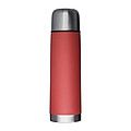Stainless steel thermal flask, red