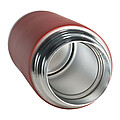 Stainless steel thermal flask, red