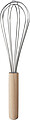 Stainless steel whisk Ilani, brown