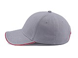 STAN six panel cap, grey
