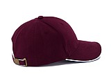 STAN six panel cap, wine