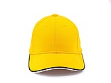STAN six panel cap, yellow