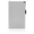 Standard aluminium RFID cardholder,silver