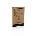 Standard aluminium RFID magnetic phone cardholder, silver