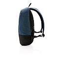 Standard RFID anti theft backpack PVC free, blue/black